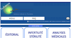 Desktop Screenshot of fivfrance.com